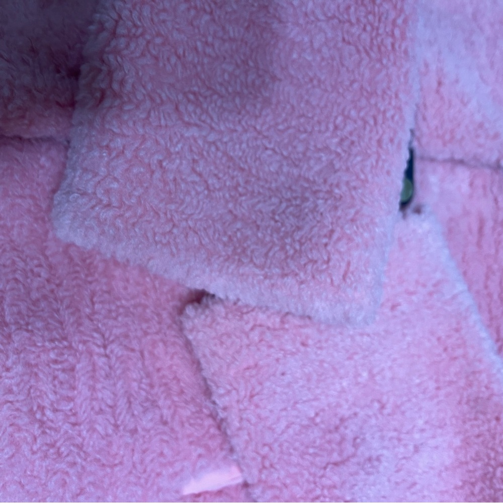 Pink teddy coat faux fur jacket - Picture 9 of 12